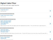 Tablet Screenshot of digitalcablefilter.blogspot.com