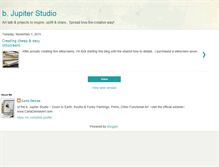 Tablet Screenshot of bjupiterstudio.blogspot.com