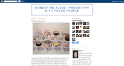 Desktop Screenshot of philosophyforchildren.blogspot.com