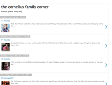 Tablet Screenshot of corneliusfamilycorner.blogspot.com