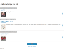 Tablet Screenshot of callmehopeful-love.blogspot.com