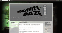 Desktop Screenshot of gravitydazenews.blogspot.com