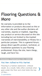 Mobile Screenshot of floorinfo.blogspot.com