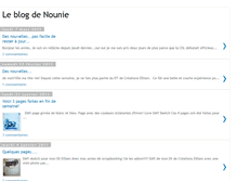 Tablet Screenshot of blogdenounie.blogspot.com