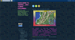 Desktop Screenshot of descubrecolombia.blogspot.com