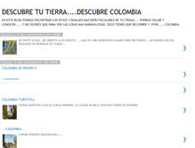 Tablet Screenshot of descubrecolombia.blogspot.com