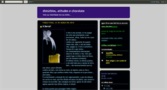 Desktop Screenshot of disturbiosatitudesechocolate.blogspot.com
