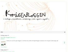 Tablet Screenshot of komigenbloggen.blogspot.com