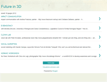 Tablet Screenshot of futurein3d.blogspot.com