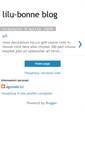 Mobile Screenshot of lilu-bonne.blogspot.com