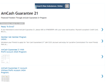 Tablet Screenshot of amcashg21.blogspot.com