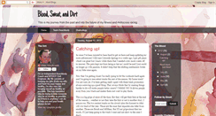 Desktop Screenshot of bloodsweatanddirt.blogspot.com