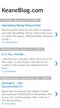 Mobile Screenshot of keaneblog.blogspot.com