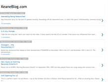 Tablet Screenshot of keaneblog.blogspot.com
