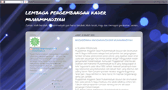 Desktop Screenshot of muhammadiyahkoe.blogspot.com