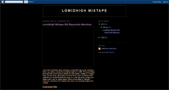 Desktop Screenshot of lomidhighmixtape.blogspot.com