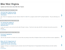 Tablet Screenshot of bikewv.blogspot.com