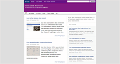 Desktop Screenshot of jasaakunadsense.blogspot.com