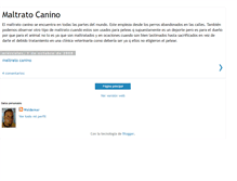 Tablet Screenshot of maltratocan.blogspot.com