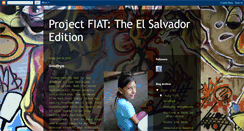 Desktop Screenshot of fifi-projectfiat-salvadoredition.blogspot.com