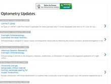 Tablet Screenshot of optometry-updates.blogspot.com