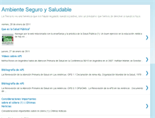 Tablet Screenshot of ambienteseguro11.blogspot.com