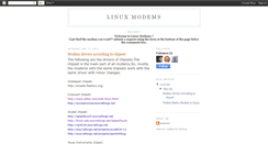Desktop Screenshot of linuxmodems.blogspot.com