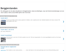 Tablet Screenshot of berggierslanden.blogspot.com