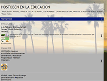 Tablet Screenshot of hostoben.blogspot.com