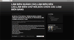 Desktop Screenshot of lambienbangquangcaogiaretaihanoi.blogspot.com