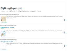 Tablet Screenshot of digiscrapdepot.blogspot.com