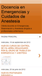 Mobile Screenshot of emergenciasyanestesia.blogspot.com