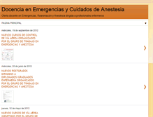 Tablet Screenshot of emergenciasyanestesia.blogspot.com