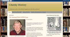 Desktop Screenshot of cheekyhistory.blogspot.com