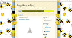 Desktop Screenshot of busybeesinfirst.blogspot.com