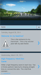 Mobile Screenshot of busybeesinfirst.blogspot.com