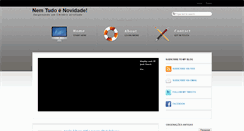 Desktop Screenshot of nemtudoenovidade.blogspot.com