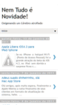 Mobile Screenshot of nemtudoenovidade.blogspot.com