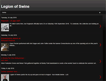 Tablet Screenshot of legionofswine.blogspot.com