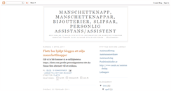 Desktop Screenshot of manschettknapparna.blogspot.com