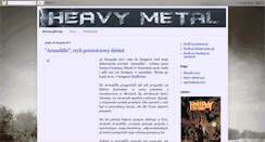Desktop Screenshot of heavy66metal.blogspot.com