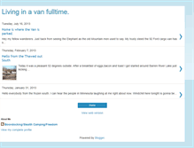 Tablet Screenshot of livinginavanfulltime.blogspot.com
