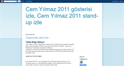 Desktop Screenshot of cemyilmaz2011.blogspot.com