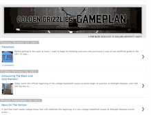 Tablet Screenshot of grizzliesgameplan.blogspot.com