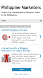 Mobile Screenshot of philippinemarketers.blogspot.com