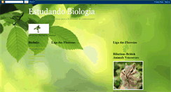 Desktop Screenshot of estudandobiologiaprasempre.blogspot.com