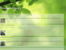 Tablet Screenshot of estudandobiologiaprasempre.blogspot.com