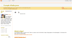 Desktop Screenshot of japanhaiku.blogspot.com