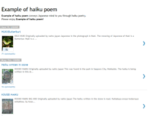 Tablet Screenshot of japanhaiku.blogspot.com