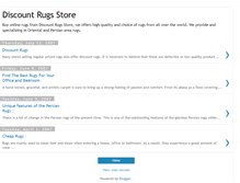 Tablet Screenshot of discountrugs.blogspot.com